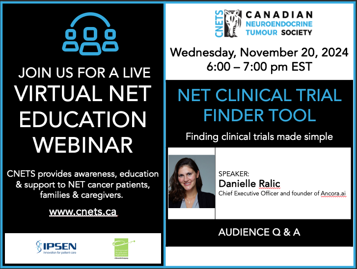 LIVE WEBINAR - NET CLINICAL TRIAL FINDER TOOL @ GoToWebinar